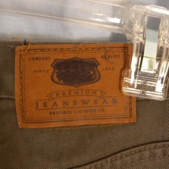 Route 66 Size 17/18 Jeans Juniors Relaxed Fit Green Premium Jeanswear Denim Mom - Picture 8 of 12